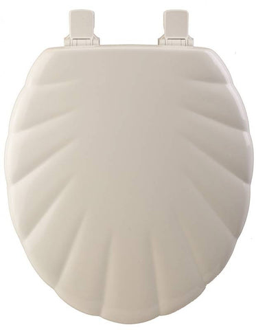 Toilet Seat Elong Wd Shell Wht