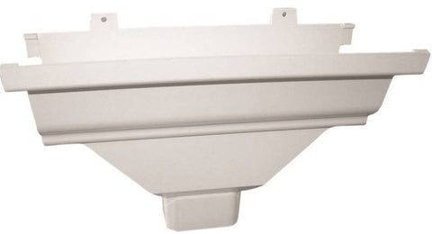 Gutter Drop Outlet 2x3in White
