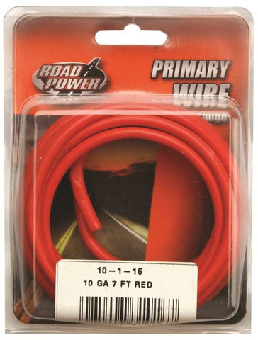 10ga Prim Wire Red 7' Cd