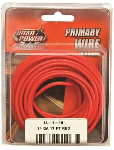 14ga Prim Wire Red 17' Cd