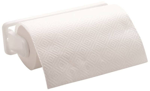 Paper Towel Holder Plstc Wht