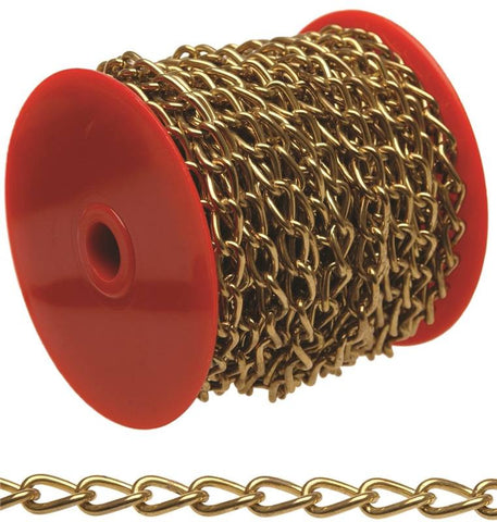 Chain Twist Brass No 200 49ft