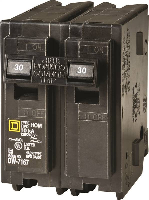 Circuit Breaker Hom 2p 1in 30a