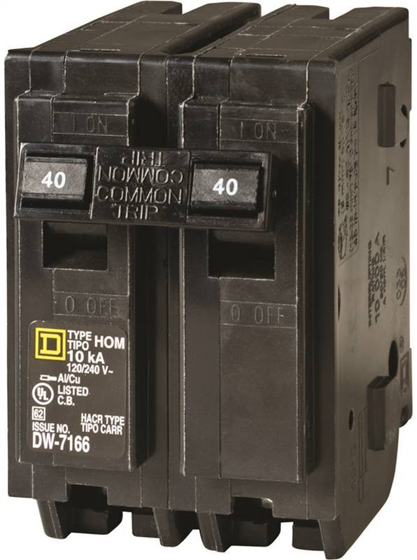 Circuit Breaker Hom 2p 1in 40a