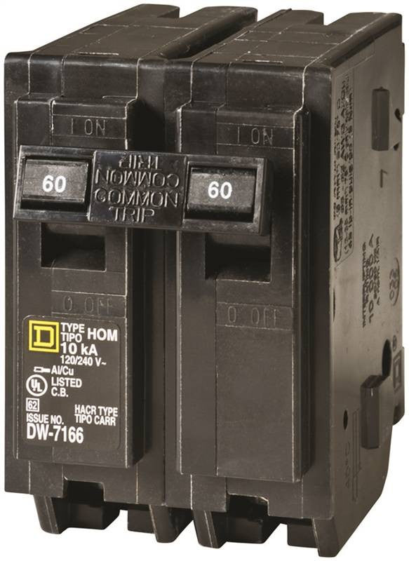 Circuit Breaker Hom 2p 1in 60a