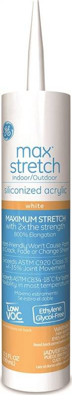 Caulk Acrylic Sili Wht 10.1oz