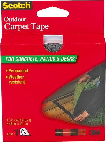 Tape Carpet Outdoor 1-3-8x40ft