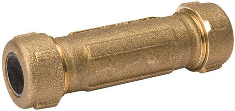 Coupling Compression Brass 1