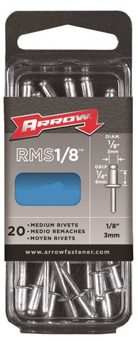 Rivet Stainless Steel Med 1-4