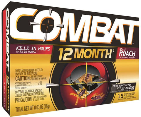 18ct 12month Combat Roach Bait
