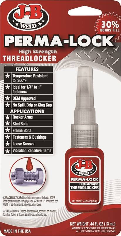 Threadlock Hghstr Red 13ml