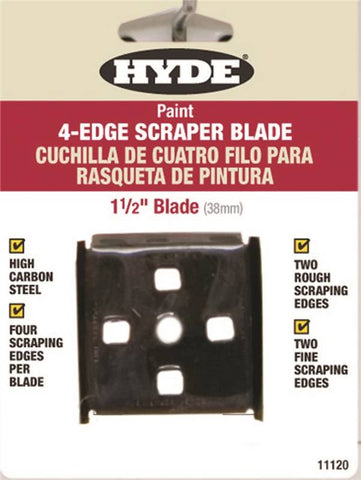 Scraper Pnt Blade 4edge 1.5in