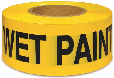 Tape Wet Paint 300 Feet Vinyl