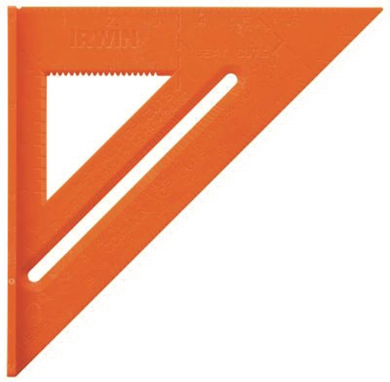 Square Rafter 8in Hi-vis Plstc