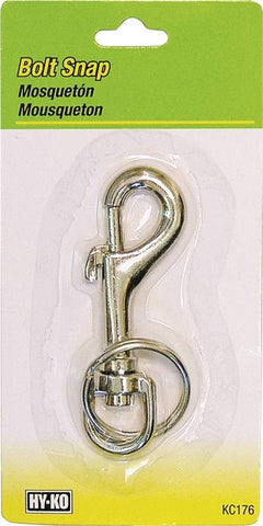 Key Ring Bolt Snap-split Large