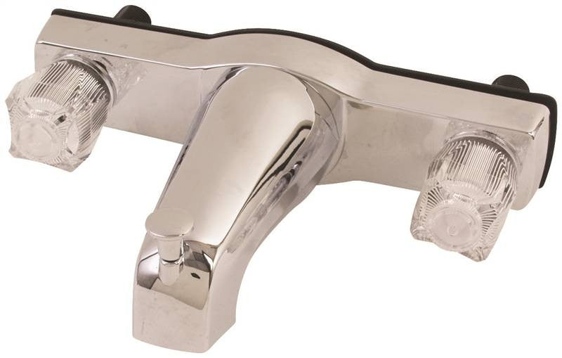 Tub Shwr Faucet Chrm 2hdl 8in