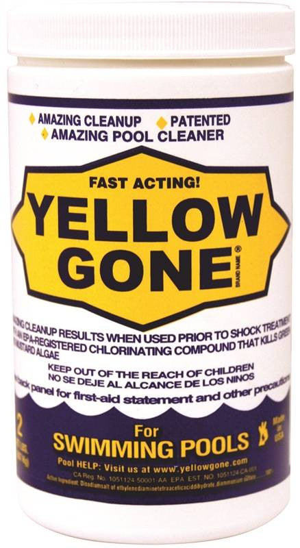Yellow Gone For Swimming Pools