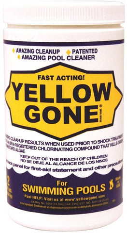 Yellow Gone For Swimming Pools