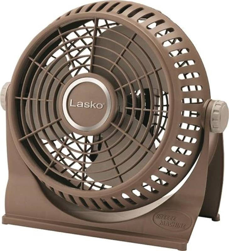 Fan Floor 3-speed 10in Brown