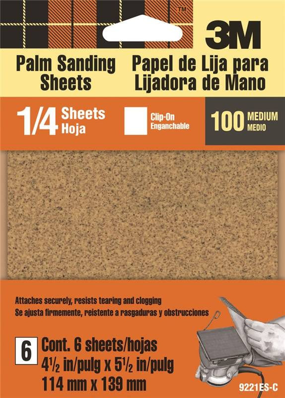 4.5x5.5in Med Palm Sand Sheet