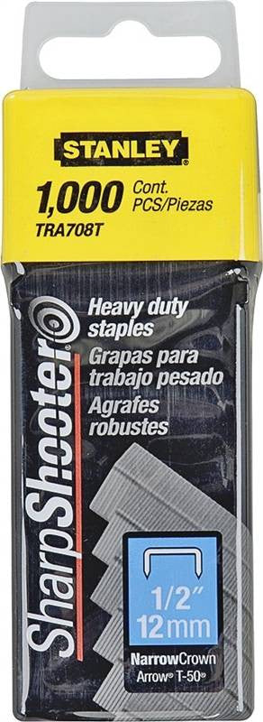 Staple 1-2in Heavy Duty Bx1000