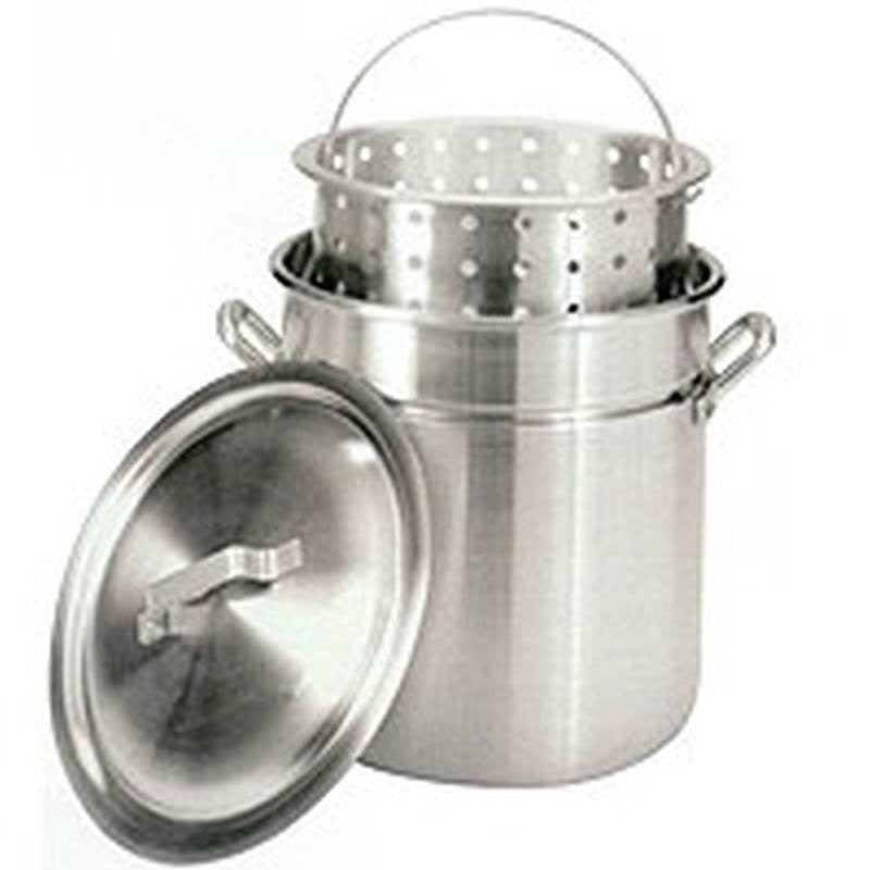 Stock Pots Wth Lid &baskt 60qt