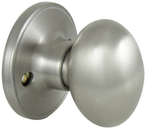 Knob Dummy Egg Shape Satin Nic