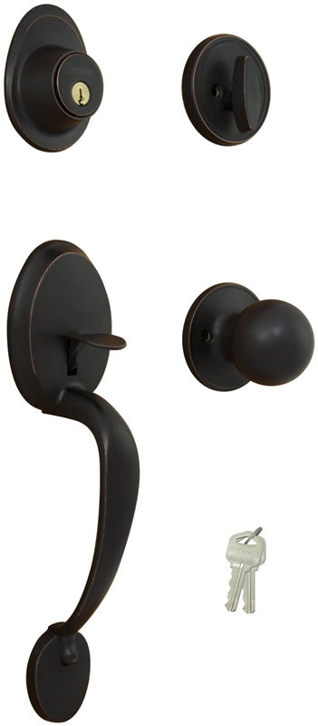 Handleset W-t3 Knob Aged Brnz