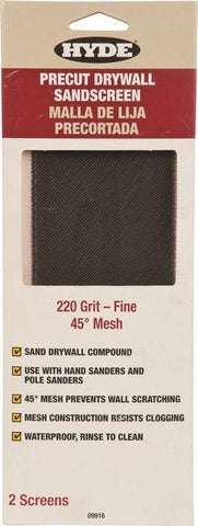 Sandscreen Wall 45deg 220grit