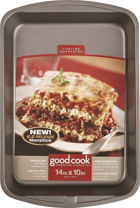 Pan Lasagna Nonstick 14x10 In