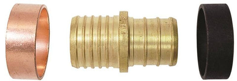 Coupler Pex Brs-to-poly 3-4in