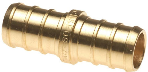 Coupler Pex 1-2inch Brass