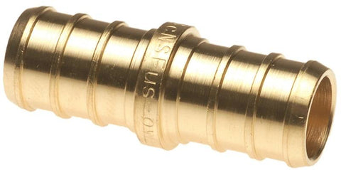 Coupler Pex 1-2in Brass 10pk