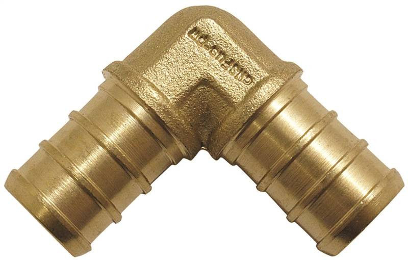 Fitting Pex 1-2in Brass Elbow