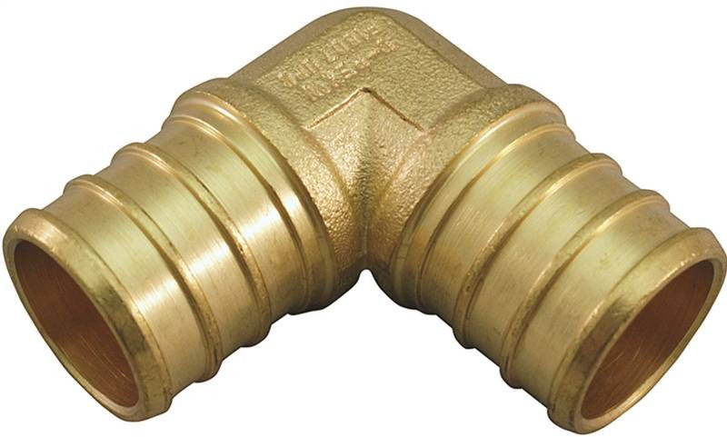 Fitting Pex 3-4in Brass Elbow