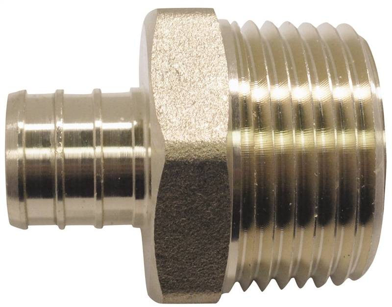 Adapter Pex 3-4x1in Brass Male