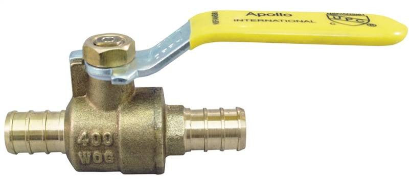 Valve Ball Pex 1-2 Inch Brass