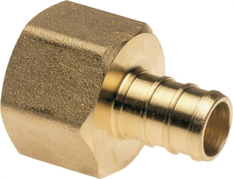 Adapter Pex Female Brass 1-2in