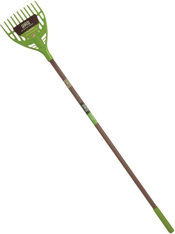 Rake Shrub 8in Poly Steel Hndl