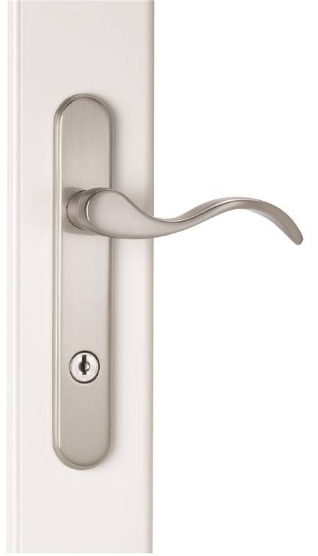 Door Latch Serenade Sat Nickel