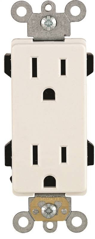 Receptacle Decora 15a White