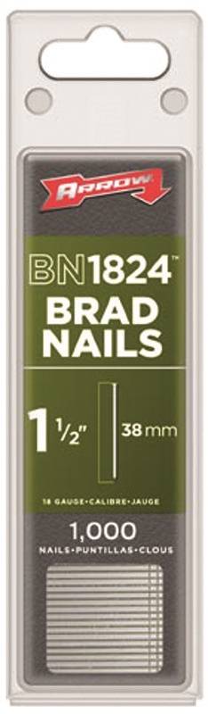 Nail Brad 18g Pk1000 1.5in Brn