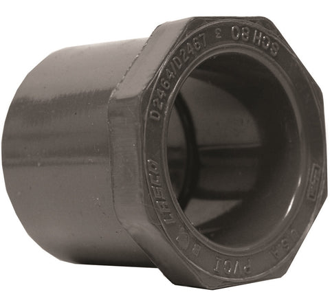 Bushing Sch80 Pvc 1spx 3-4s