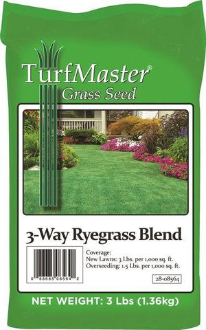 Grass Seed 3way Rye Blend 3lb