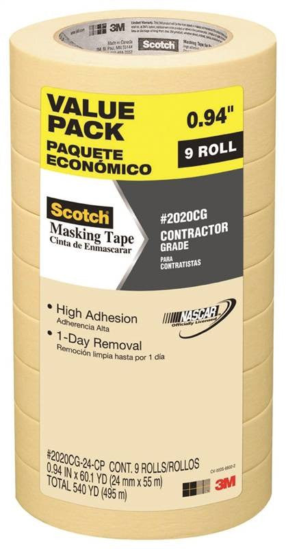 Tape Masking Contr Pk 24mmx55m