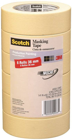 Tape Masking Contr Pk 36mmx55m