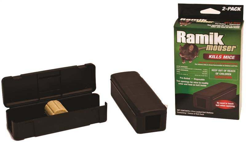 Ramik Mouser Disp Bait Stn 2pk