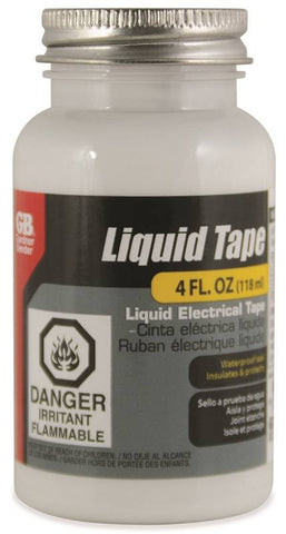 Tape Liquid 4oz Bottle White