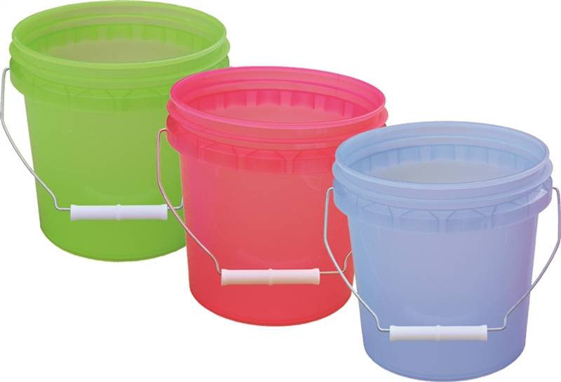 Paint Pail Plastic Translu Ga