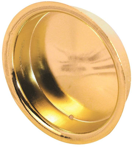 Pull Door Edge Brass 2in